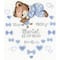 RIOLIS Boys Birth Announcement Counted Cross Stitch Kit